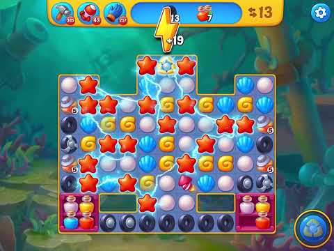 Fishdom level 6236 no boosters フィッシュダム ノーマル [Friend's]