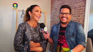 Ivete fala sobre a gravação do DVD Live Experience