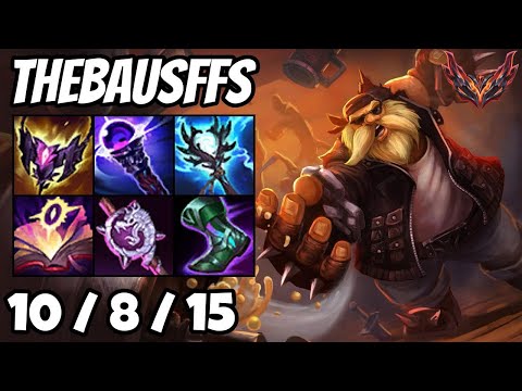 Thebausffs Flex Gragas Jungle vs Jarvan IV 08/09/2025