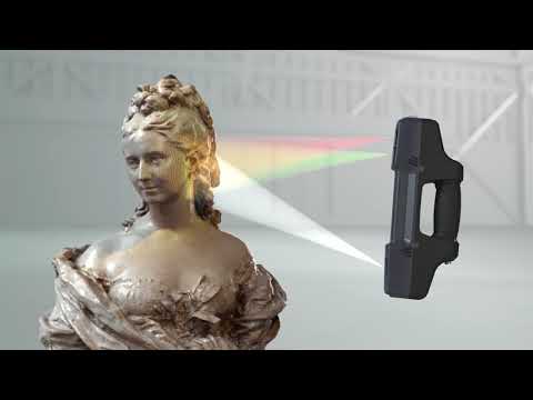 3D Handheld Scanner F6 SMART Promotional Video