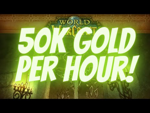 WOW: 50K Gold Per hour Scholomance transmog farm.