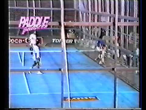 "Padel" Cubas Sanz vs Novillo Magnani - 8vos de Final Circuito Coca Cola 1991 Rosario
