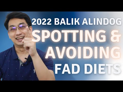 HOW TO SPOT FAD DIETS THIS 2022 | Dr. Dex Macalintal