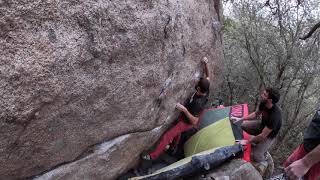 Video thumbnail: Caballo maldito, 6a+. Can Bruguera