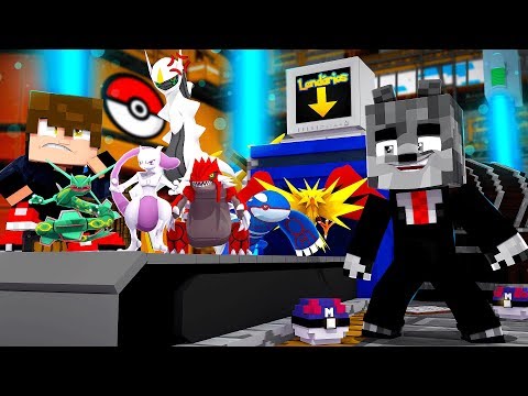 ENTRAMOS na FÁBRICA de POKÉMON do ARCEUS no MINECRAFT