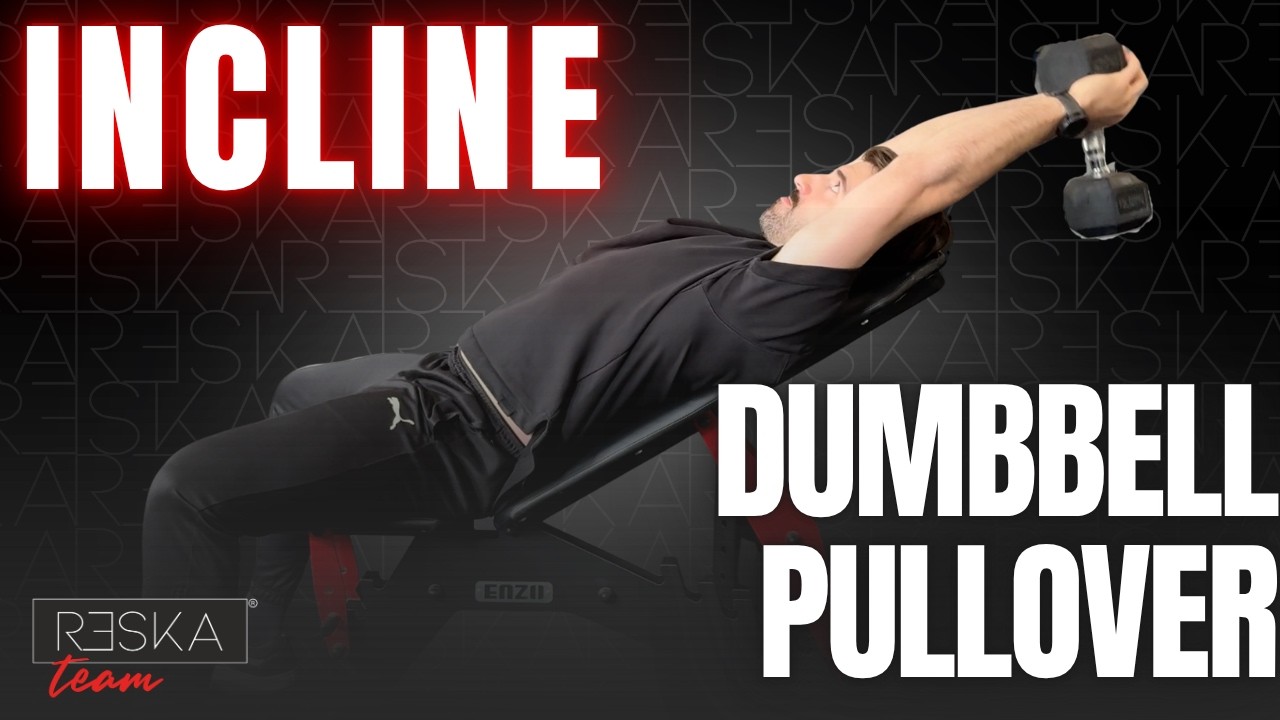Incline dumbbell pullover