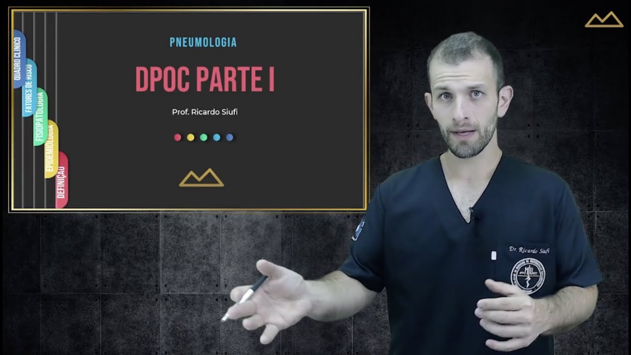 Respiratório: DPOC parte I - Epidemiologia, fisiopatologia, fatores de risco e quadro clínico.