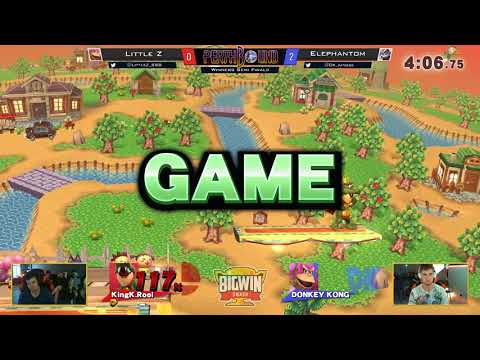 PerthBound - Winners Semis - Little Z (DK, Mario, Mii Brawler) v Elephantom (Fox, DK)