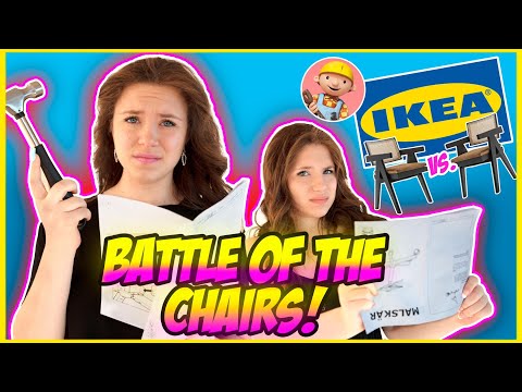 D'ambrosio Twins Battle of the Ikea 2021 Chairs ***Funny Voiceover*** 😂