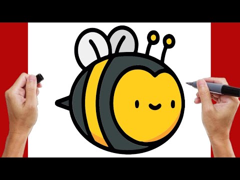 Como desenhar uma abelha #desenho #abelha #comodesenhar