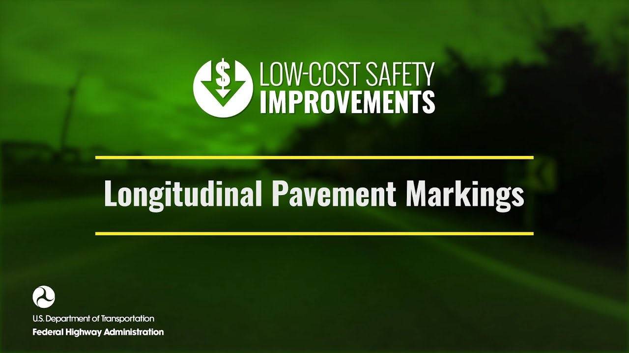 Low-Cost Safety Improvements: Longitudinal Pavement Markings