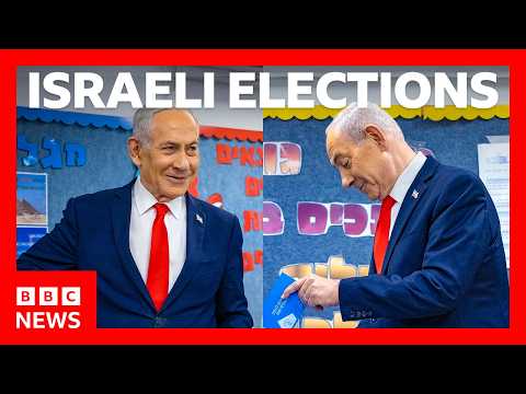 Record numbers of Israelis vote in crucial election | BBC News