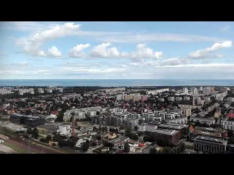 Gdansk(Poland) and the Baltic Sea.  The view from Olivia Star.