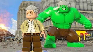 LEGO Marvel Avengers - All 35 Stan Lee in Peril Locations (How to Unlock Stan Lee)