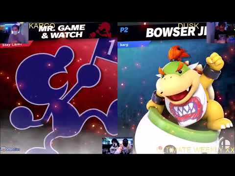4o4 Ultimate Weekly XXI - 4o4| Dusk (Mr. Game & Watch, Roy) vs DBQ| Kargo (Bowser Jr.) - Losers QF