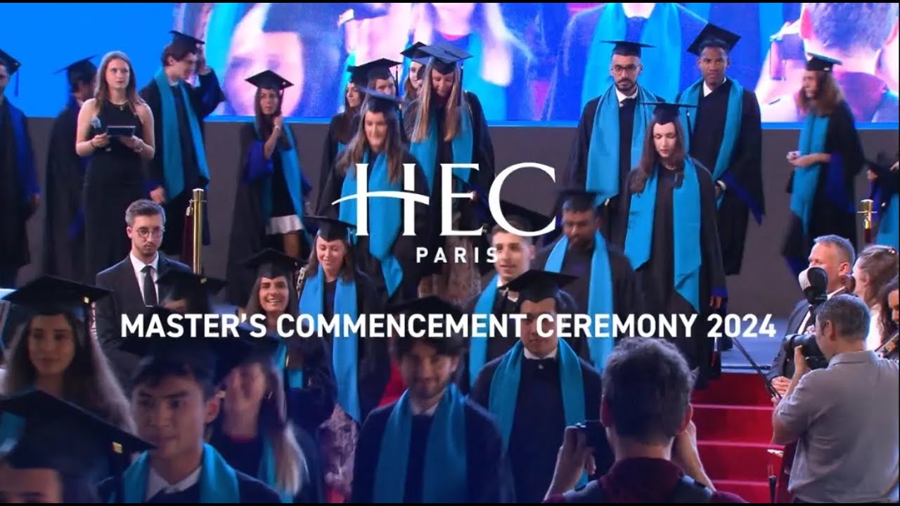 HEC Paris Master's Commencement Ceremony 2024