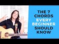 The 7 Chords You NEED To Know - Beginner Chords For Acoustic Guitar