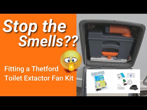 Full Install of The Thetford toilet Extractor Fan
