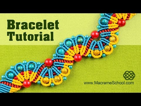 Heart Friendship Bracelet for Valentines Day DIY Tutorial