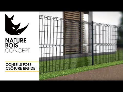 Clôture rigide : Nos gammes de clotures métalliques - Nature Bois Concept