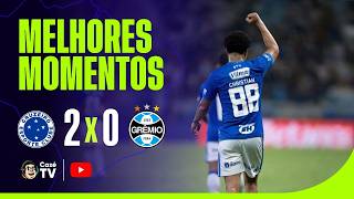 MELHORES MOMENTOS: CRUZEIRO 2 X 0 GRÊMIO | BRASILEIRÃO 2026 | 12ª RODADA