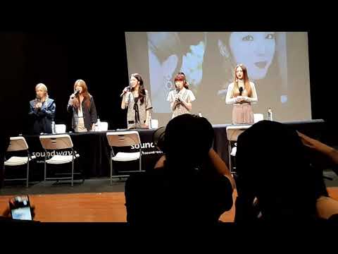 190929 LABOUM Fansign Fancam 1 Opening