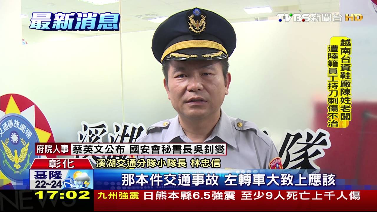 騎士彈飛翻跟斗！　左轉車未讓直行車釀禍