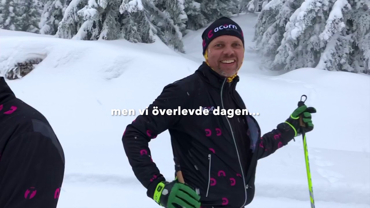 Till Sjusjön med Acorn 2019