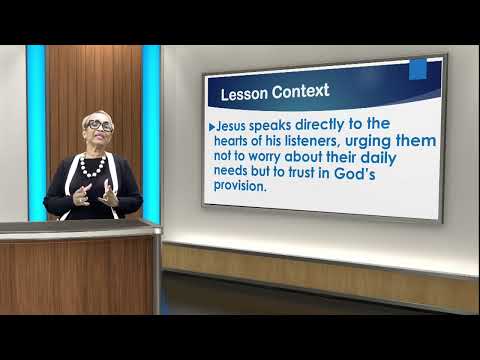 Sunday, December 14, 2025 Letting Go of Worry