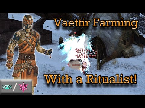 Vaettir Farming with a Ritualist, NO PCONs - Guild Wars Ritualist Farm Rt/A, HM