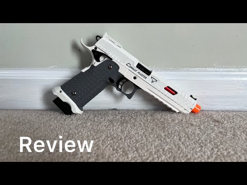 [REVIEW] combat master toy gun (shell ejecting pistol!)