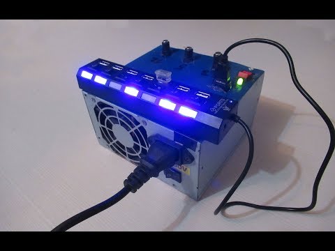 ALIMENTATORE DA LABORATORIO DA VECCHIO PC, diy, fai da te