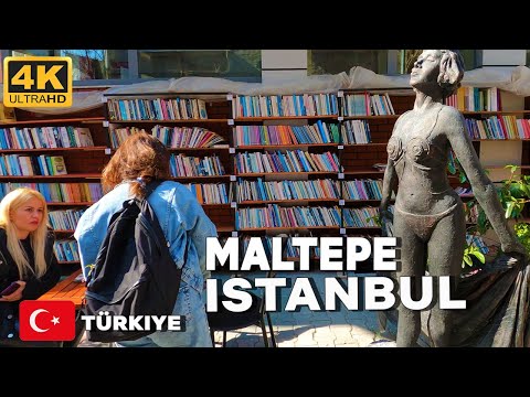 Istanbul Maltepe Beşçeşmeler  Neighborhood  Walk Tour March 2022 UHD 4K