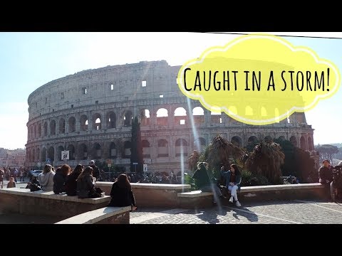 The Colosseum, Protests & Hostel Reviews!!| Rome| Hannah Aimee