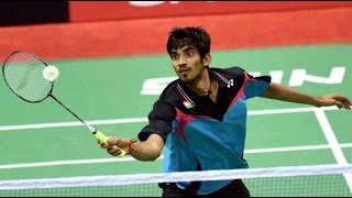 BEST INDIAN BADMINTON PLAYER Srikanth kidambi EXCELLENT – UNBELIEVABLE Badminton skills 2016