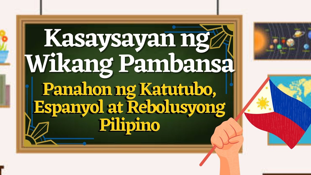 Putar video Kasaysayan ng Wikang Pambansa: PANAHON NG KATUTUBO, ESPANYOL at REBOLUSYONG PILIPINO (Unang Bahagi) sekarang Kasaysayan ng Wikang Pambansa: PANAHON NG KATUTUBO, ESPANYOL at REBOLUSYONG PILIPINO (Unang Bahagi)