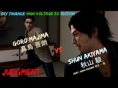 Shun Akiyama (Feat. Kiryu) Vs Legend Goro Majima - Judgment PC MOD | True 4K UHD