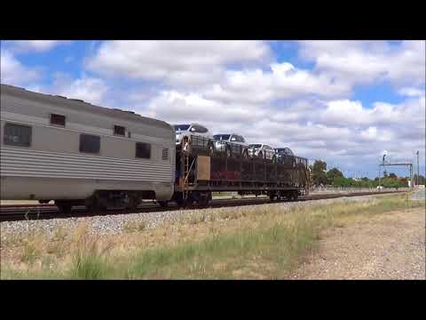 NR27 with the Indian Pacific through Midland