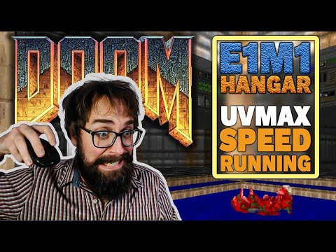 Noob tries Doom speedrunning! (E1M1 Hangar UVMAX)