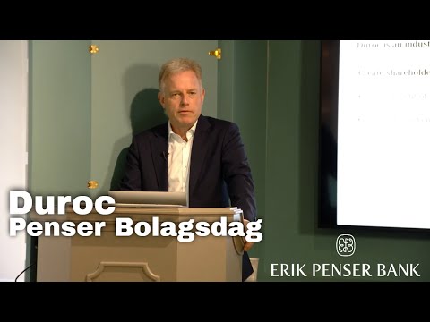 Duroc - Presentation Penser Bolagsdag 12 mars