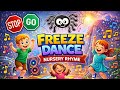 Itsy Bitsy Spider Freeze Dance Preschool Musical Statues Game With Music That Stops