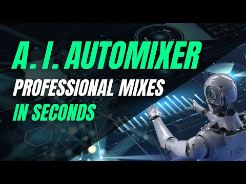 A.I. AutoMixer Plugin - Professional Mixes IN SECONDS