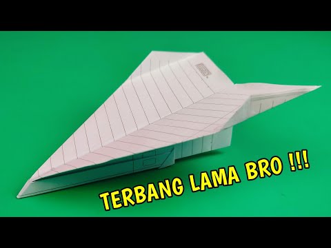 Pesawat Kertas Terbang Lama