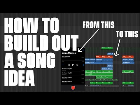 Music Production Live Session - How To Build Out A Song Idea