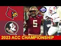 #4 Florida State vs #14 Louisville | 2023 ACC Championship | College Football Highlights