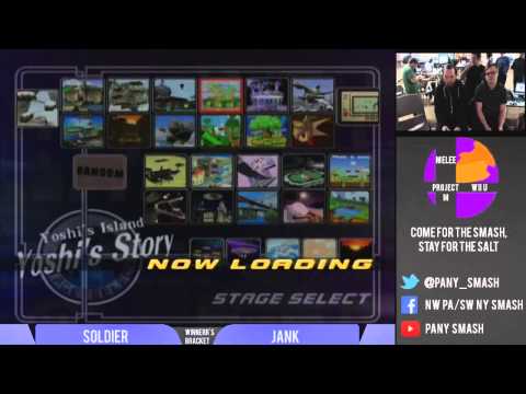 Passion for Smashin Jank (Puff) Vs Soldier (Fox, Falco) Winners Quarters - Melee
