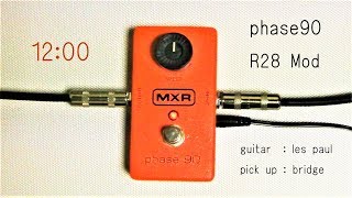 Video thumbnail for MXR phase 90 R28 Mod by nobee stonefields