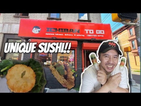 Sushi Burger, Ramen Taco, Sushi Lollipop! - Ichiban To Go - Unique Sushi Menu