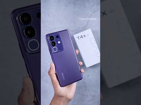 Vivo T4x 5g Unboxing & Review 🔥 #vivo #vivot4x5g #techdot #shorts
