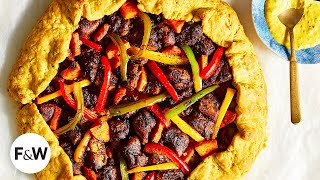 A Caribbean Twist on Grandma’s Empanadas | Curry Chicken & Sweet Potato Galette | Food & Wine Cooks